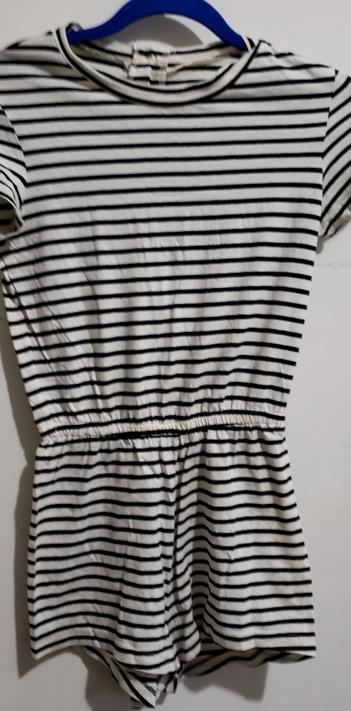 Striped romper